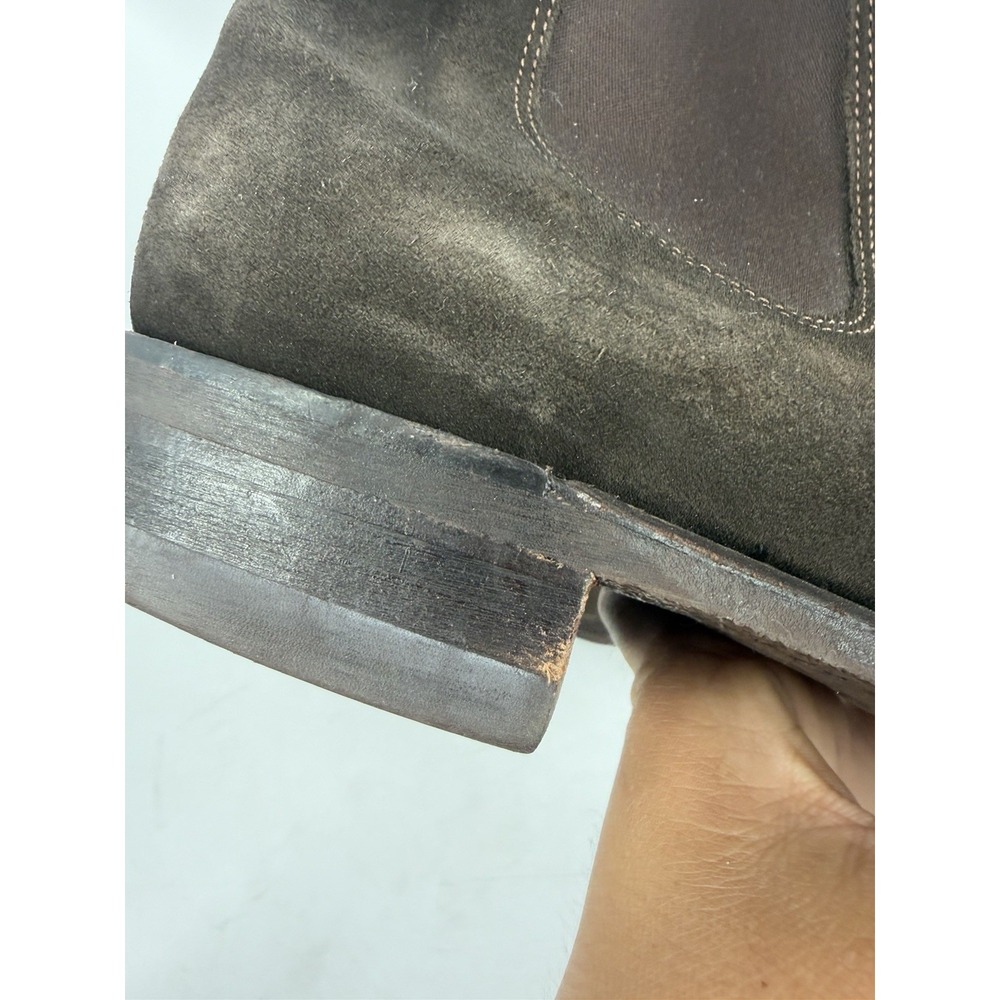 RM Williams Comfort Craftsman Boot in Chocolate Suede Size 10.5 G - Picture 9 of 16